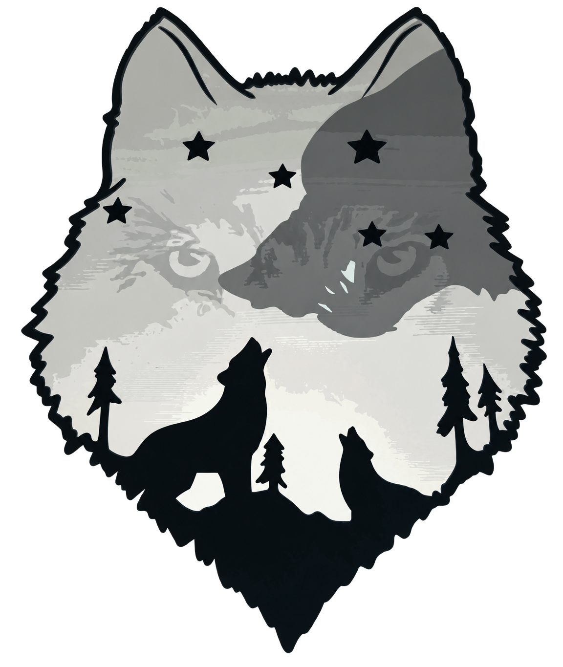 Northstar wolf artwork
